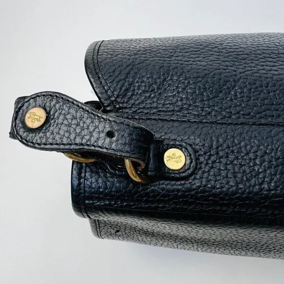 IL Bisonte Vintage Leather double sides Briefcase, Black - Picture 10 of 16